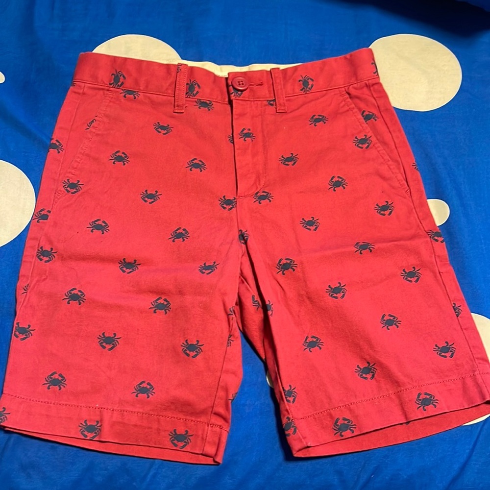Crab print boy shorts